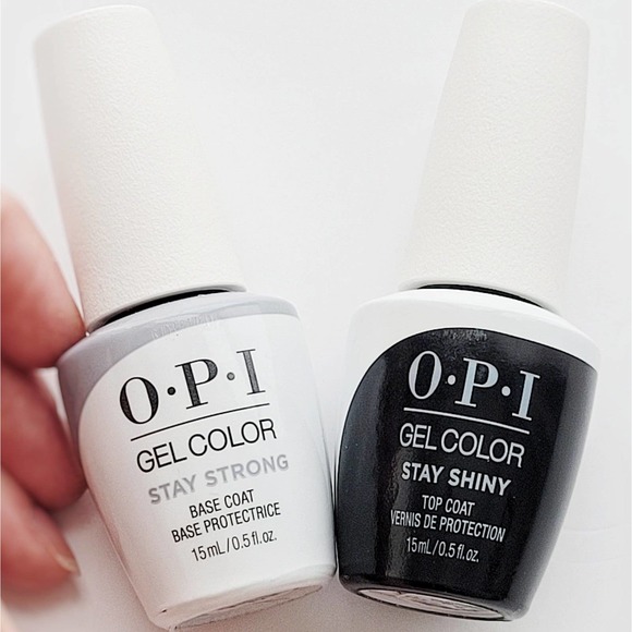 OPI Makeup Opi Gel Nail Polish Base Top Coat Bundle Gel Color